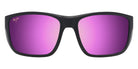 Maui Jim AMBERJACK MM896-025 60 - Matte Black with Black Rubber #id:mjimm896025_s:114100