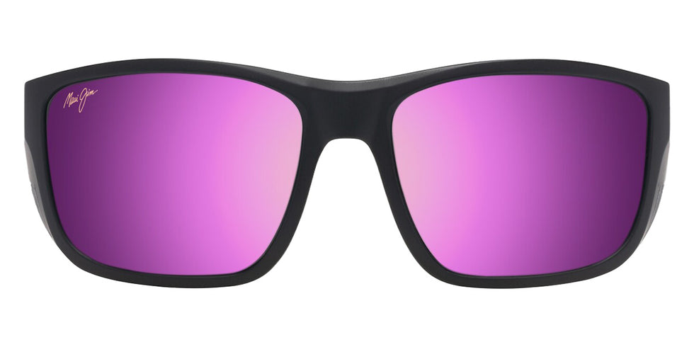 Maui Jim AMBERJACK MM896-025 60 - Matte Black with Black Rubber #id:mjimm896025_s:114100