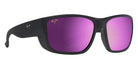 Maui Jim AMBERJACK MM896-025 60 - Matte Black with Black Rubber #id:mjimm896025_s:114105