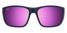 Maui Jim AMBERJACK MM896-026 60 - Matte Dark Navy with Black Rubber #id:mjimm896026_s:134100