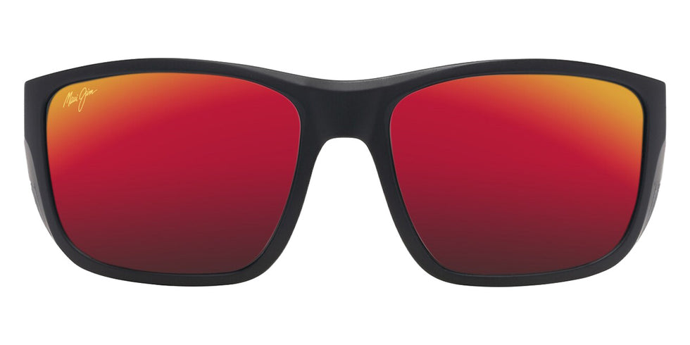 Maui Jim AMBERJACK MM896-028 60 - Matte Black with Black Rubber #id:mjimm896028_s:116100