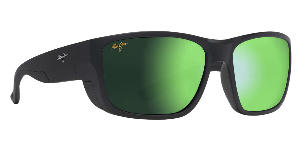 Maui Jim AMBERJACK MM896-031 60 - Matte Black with Black Rubber #id:mjimm896031_s:104105