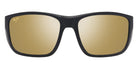 Maui Jim AMBERJACK MM896-034 60 - Matte Black with Black Rubber #id:mjimm896034_s:102100