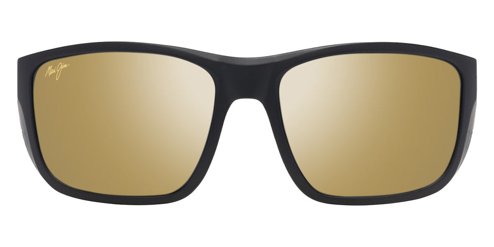 Maui Jim AMBERJACK MM896-034 60 - Matte Black with Black Rubber #id:mjimm896034_s:102100
