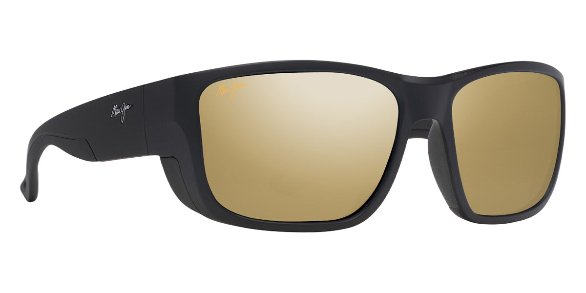 Maui Jim AMBERJACK MM896-034 60 - Matte Black with Black Rubber #id:mjimm896034_s:102105