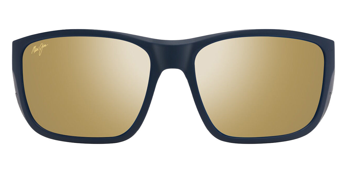Maui Jim AMBERJACK MM896-035 60 - Matte Dark Navy with Black Rubber #id:mjimm896035_s:122100