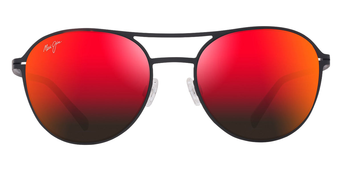 Maui Jim HALF MOON RM890-02 53 - Matte Black #id:mjirm89002_s:130100