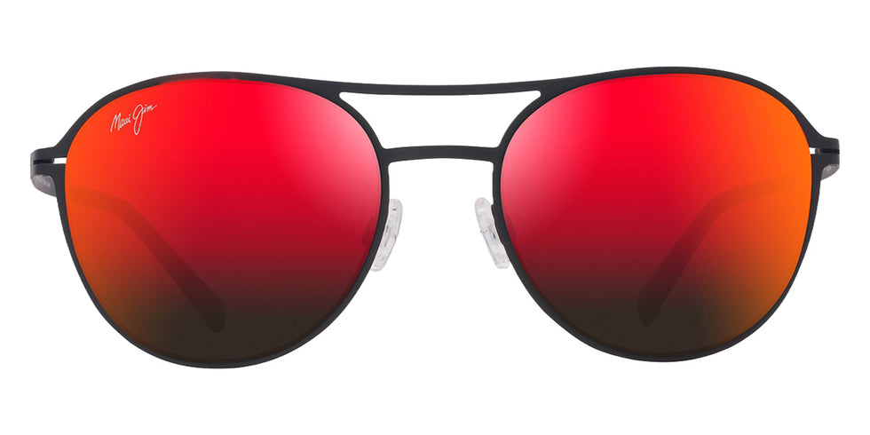 Maui Jim HALF MOON RM890-02 53 - Matte Black #id:mjirm89002_s:130100