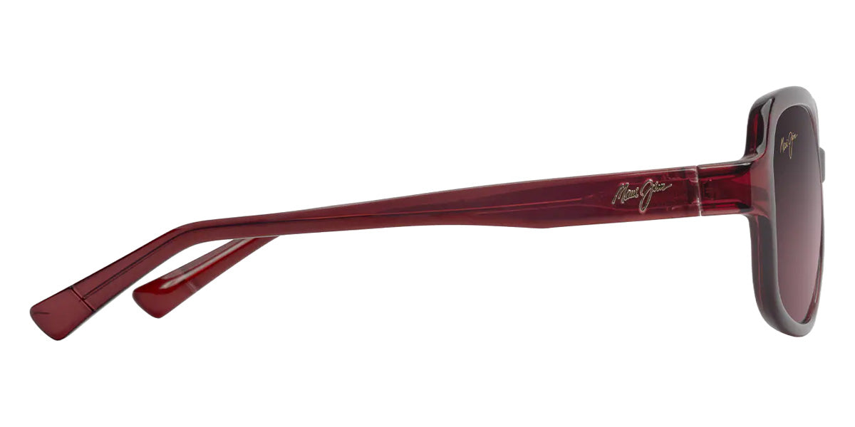 Maui Jim HILUHILU RS355-04 55 - Shiny Transparent Burgundy #id:mjirs35504_s:172110