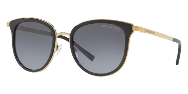 MICHAEL KORS MK1010 Adrianna I 1100T3 54 - Black/Gold / Gray Polarized Gradient #id:mk10101100t3_s:100100