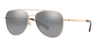 MICHAEL KORS MK1045 San Diego 110882 56 - Rose Gold / Gray Mirrored Gradient Silver Polarized #id:mk1045110882_s:100100