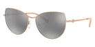 MICHAEL KORS MK1062 La Paz 11086G 58 - Rose Gold / Silver Mirrored #id:mk106211086g_s:100100