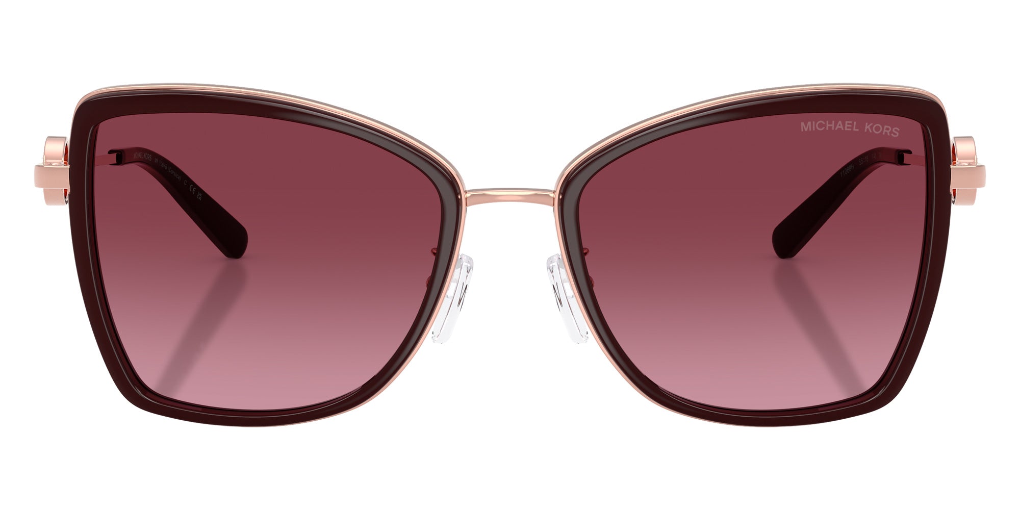 MICHAEL KORS MK1067B Corsica 11088H 55 - Rose Gold/Cordovan / Burgundy Gradient #id:mk1067b11088h_s:100100