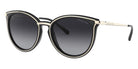 MICHAEL KORS MK1077 Brisbane 1014T3 54 - Light Gold/Black / Dark Gray Gradient Polarized #id:mk10771014t3_s:100100