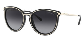 MICHAEL KORS MK1077 Brisbane 1014T3 54 - Light Gold/Black / Dark Gray Gradient Polarized #id:mk10771014t3_s:100100