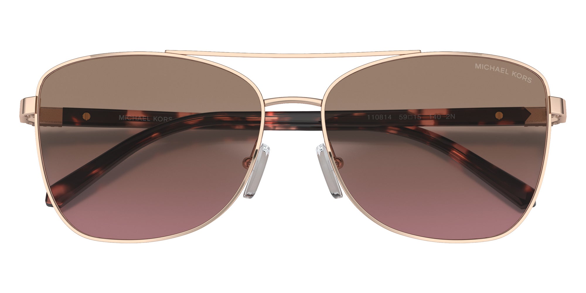 MICHAEL KORS MK1096 Stratton 110814 59 - Rose Gold / Brown Rose Gradient #id:mk1096110814_s:100120