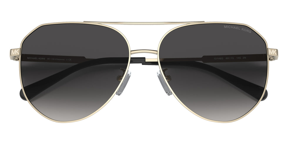 MICHAEL KORS MK1109 Cheyenne 10148G 60 - Light Gold / Dark Gray Gradient #id:mk110910148g_s:100120