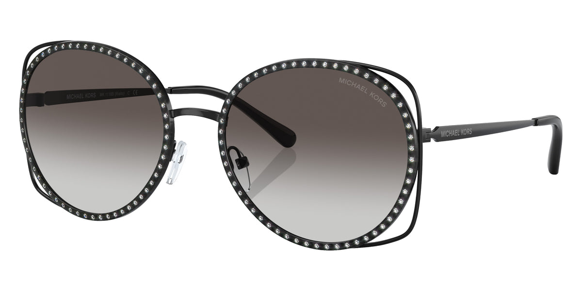 MICHAEL KORS MK1118B Rialto 10058G 57 - Black / Dark Gray Gradient #id:mk1118b10058g_s:100105