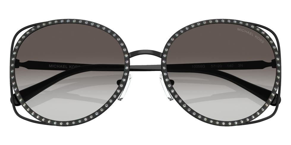 MICHAEL KORS MK1118B Rialto 10058G 57 - Black / Dark Gray Gradient #id:mk1118b10058g_s:100120