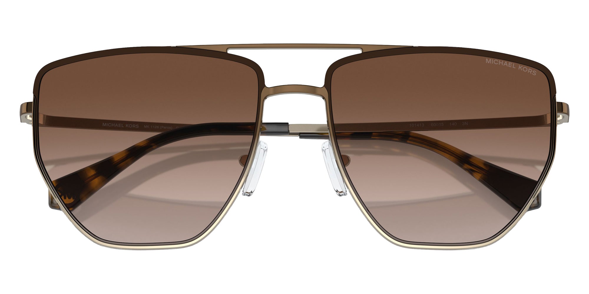 MICHAEL KORS MK1126 Paros 101413 60 - Mink Light Gold Gradient / Brown Gradient #id:mk1126101413_s:100120