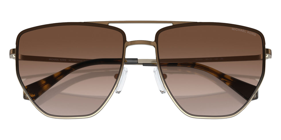 MICHAEL KORS MK1126 Paros 101413 60 - Mink Light Gold Gradient / Brown Gradient #id:mk1126101413_s:100120