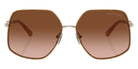 MICHAEL KORS MK1127J Empire Butterfly 10143B 59 - Light Gold/Amber Tortoise #id:mk1127j10143b_s:100100
