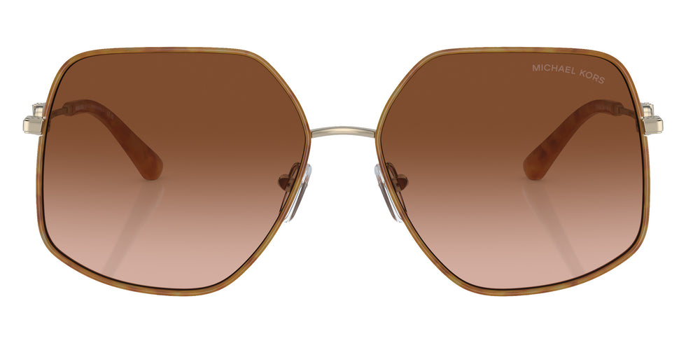 MICHAEL KORS MK1127J Empire Butterfly 10143B 59 - Light Gold/Amber Tortoise #id:mk1127j10143b_s:100100