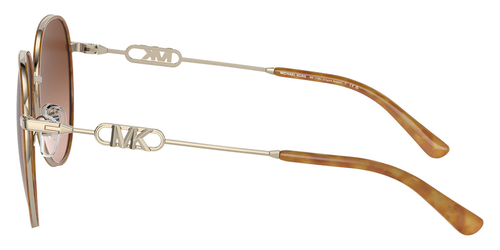 MICHAEL KORS MK1128J Empire 10143B 58 - Light Gold Amber Tortoise #id:mk1128j10143b_s:102110