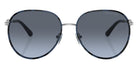 MICHAEL KORS MK1128J Empire 10158F 58 - Silver/Blue Tortoise / Navy Gradient #id:mk1128j10158f_s:100100