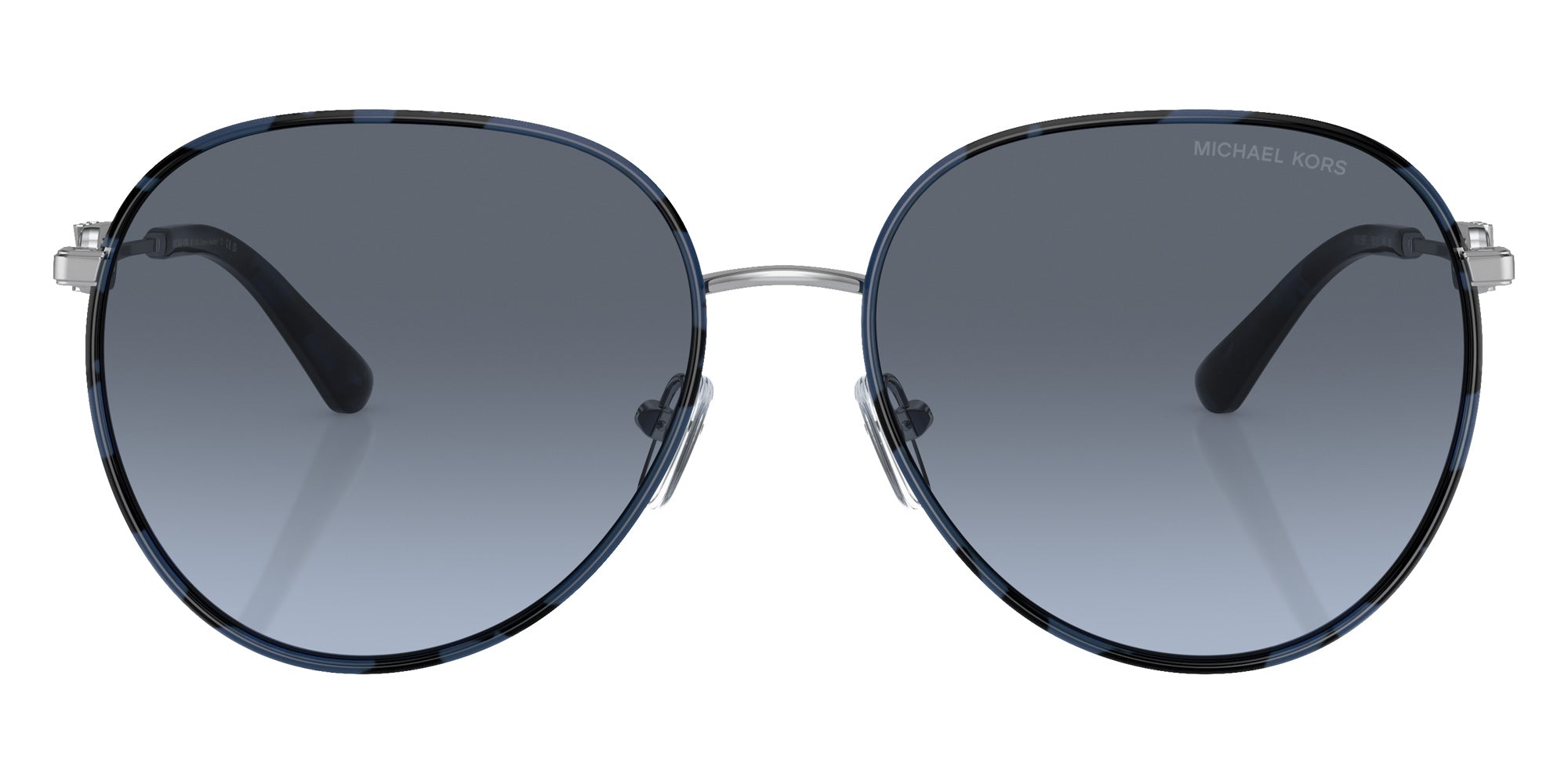 MICHAEL KORS MK1128J Empire 10158F 58 - Silver/Blue Tortoise / Navy Gradient #id:mk1128j10158f_s:100100