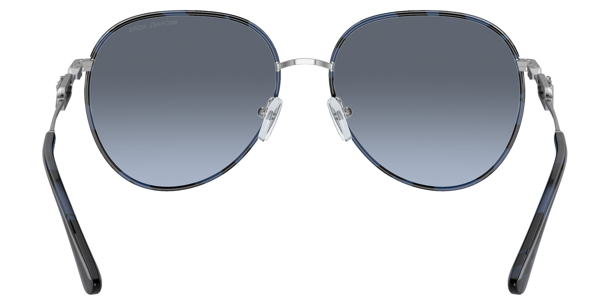 MICHAEL KORS MK1128J Empire 10158F 58 - Silver/Blue Tortoise / Navy Gradient #id:mk1128j10158f_s:100115