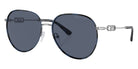 MICHAEL KORS MK1128J Empire Aviator 10158S 58 - Silver/Blue Tortoise / Blue Polarized #id:mk1128j10158s_s:100105