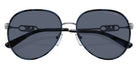 MICHAEL KORS MK1128J Empire Aviator 10158S 58 - Silver/Blue Tortoise / Blue Polarized #id:mk1128j10158s_s:100120