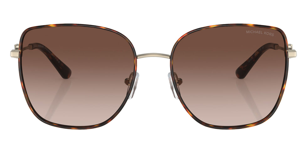MICHAEL KORS MK1129J Empire Square 2 101413 56 - Light Gold/Dark Tortoise / Brown Gradient #id:mk1129j101413_s:100100