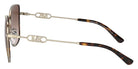 MICHAEL KORS MK1129J Empire Square 2 101413 56 - Light Gold/Dark Tortoise / Brown Gradient #id:mk1129j101413_s:100110