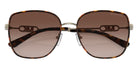 MICHAEL KORS MK1129J Empire Square 2 101413 56 - Light Gold/Dark Tortoise / Brown Gradient #id:mk1129j101413_s:100120