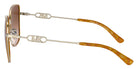 MICHAEL KORS MK1129J Empire Square 2 10143B 56 - Light Gold/Amber Tortoise / Amber Gradient #id:mk1129j10143b_s:100110