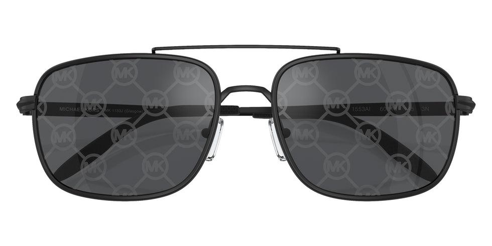 MICHAEL KORS MK1133J Glasgow 1553AI 60 - Matte Black / Black Mirrored #id:mk1133j1553ai_s:100120