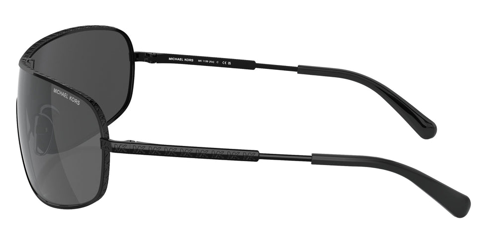 MICHAEL KORS MK1139 Aix 10056G 138 - Black / Dark Gray Solid Mirrored #id:mk113910056g_s:100110