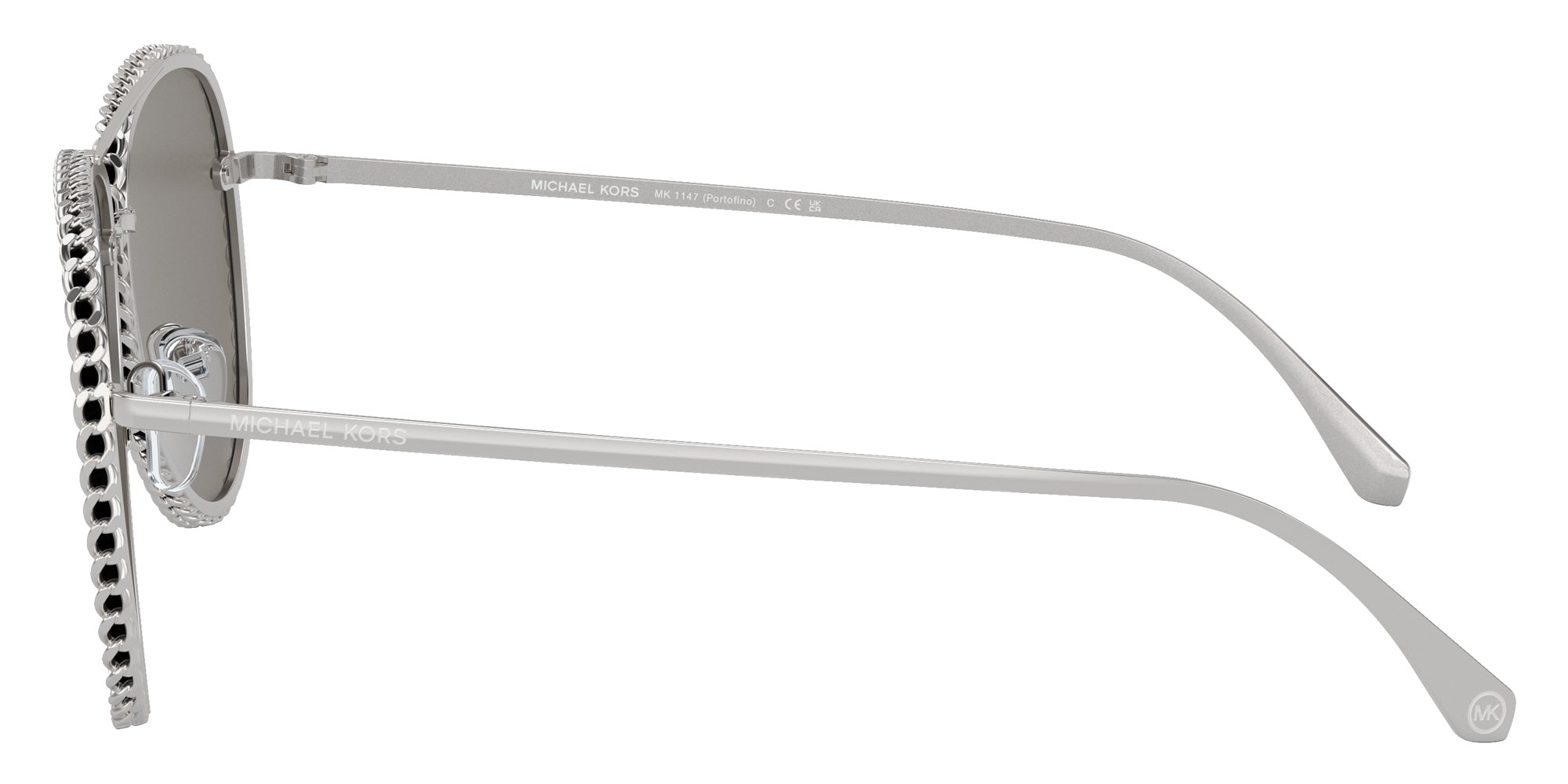 MICHAEL KORS MK1147 Portofino 18936G 59 - Shiny Silver #id:mk114718936g_s:100110