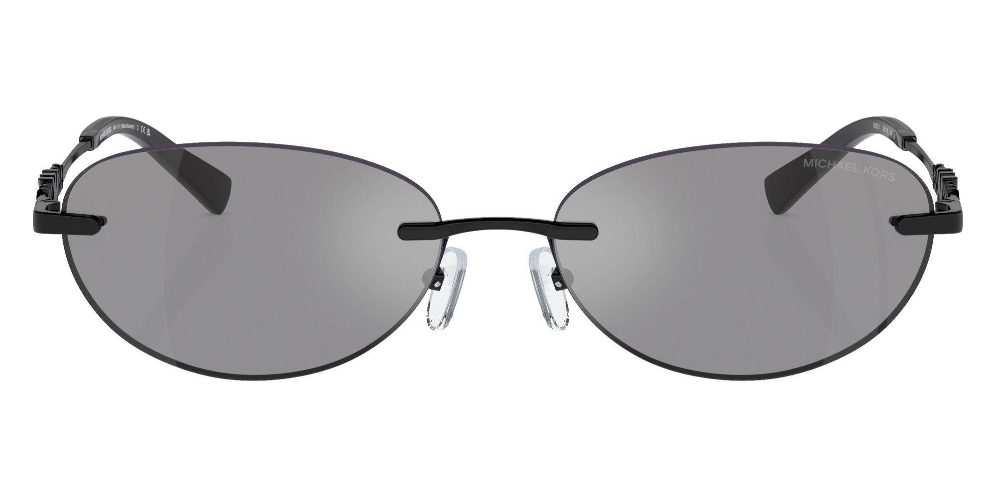 MICHAEL KORS MK1151 Manchester 1005/1 58 - Gray Solid Back Mirror / Gray Black Mirrored #id:mk115110051_s:100100