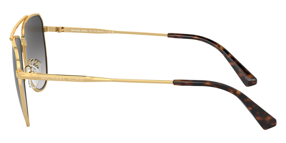MICHAEL KORS MK1155 Whistler 18968G 58 - Shiny Yellow Gold / Light Gray Gradient #id:mk115518968g_s:100110