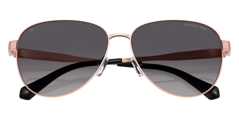 MICHAEL KORS MK1160 Biarritz 1108T3 61 - Rose Gold / Gray Gradient Polarized #id:mk11601108t3_s:102120