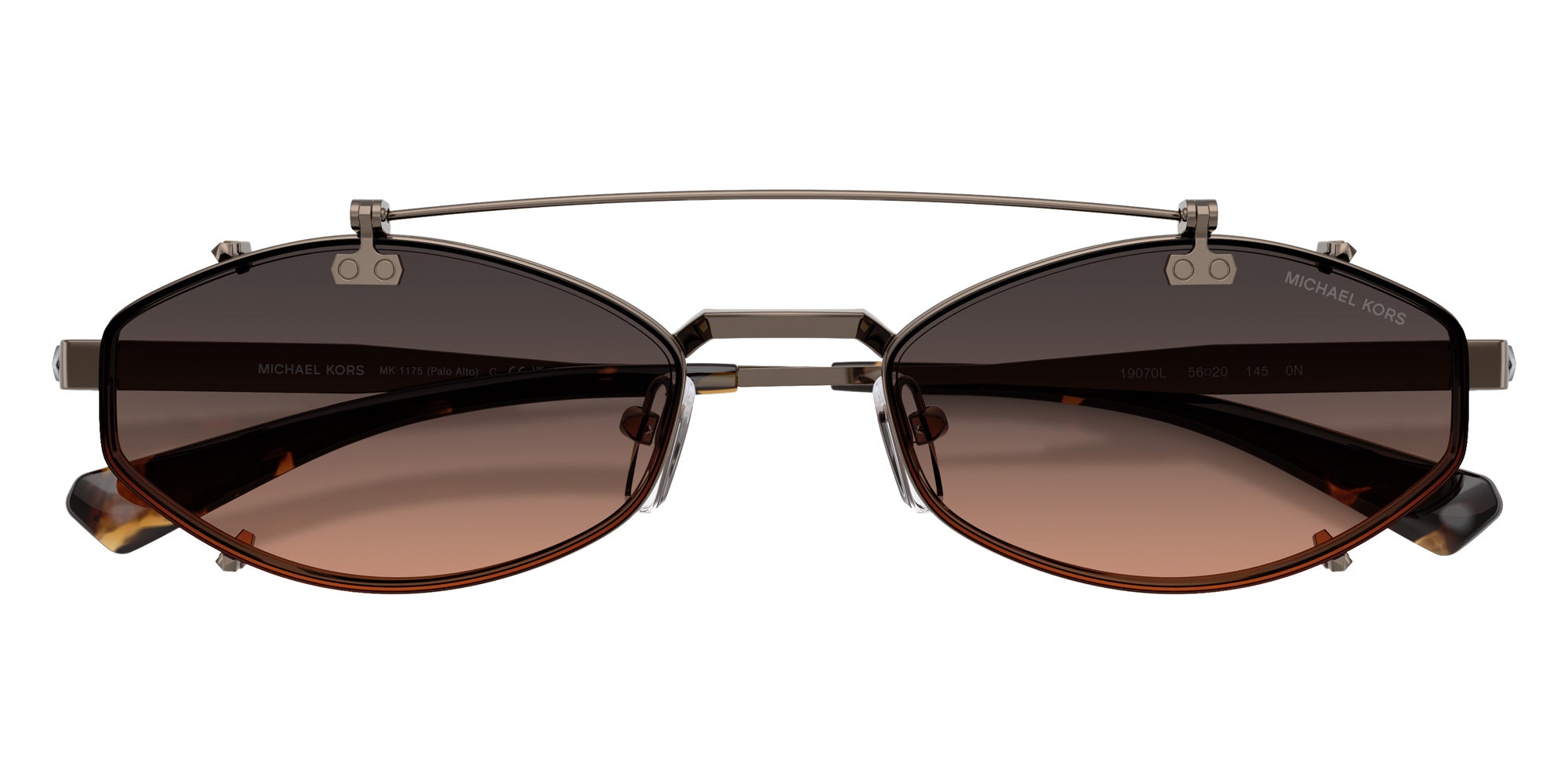 MICHAEL KORS MK1175 Palo Alto Oval Sunglasses | EyeOns.com