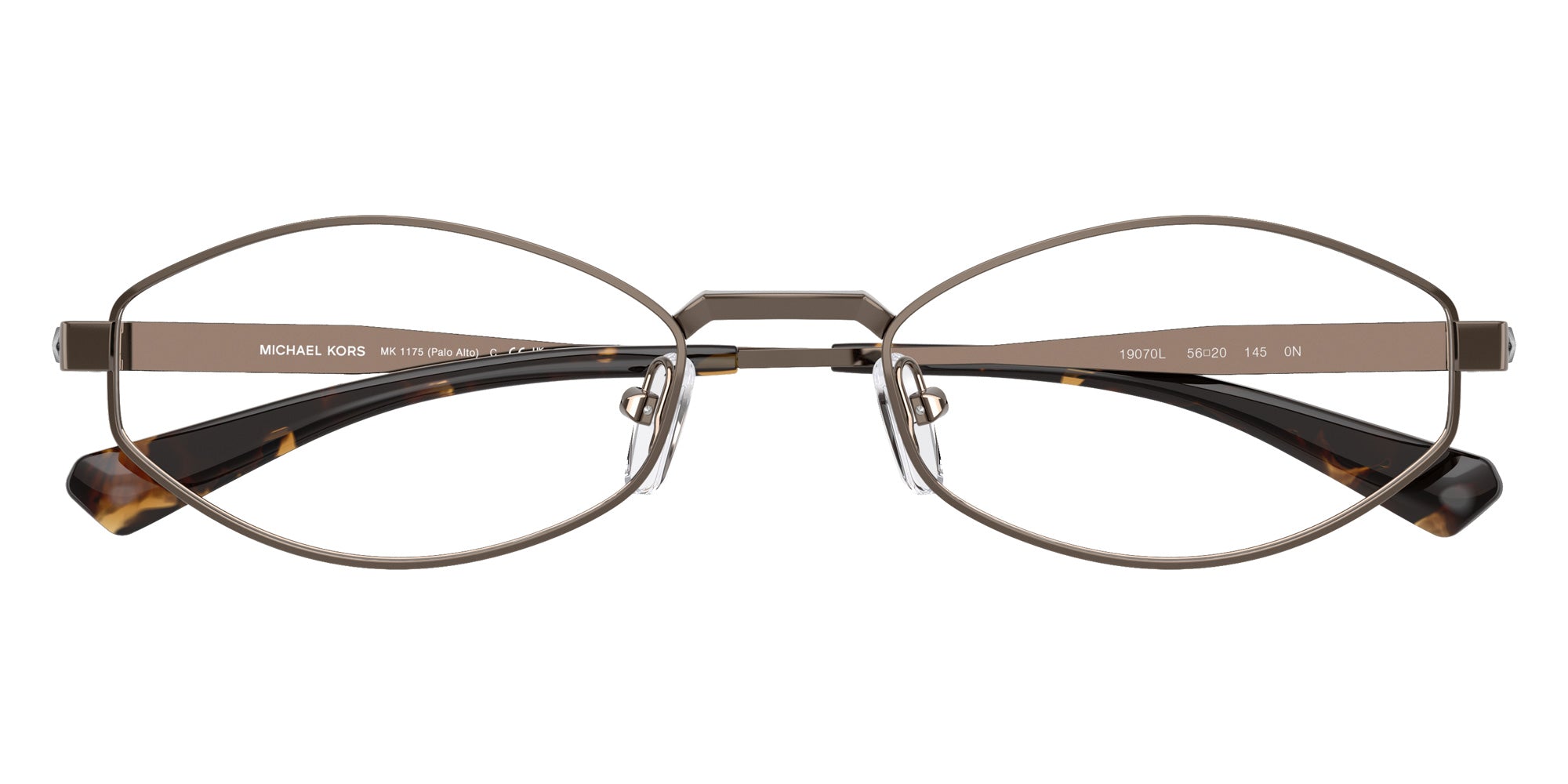 MICHAEL KORS MK1175 Palo Alto Oval Sunglasses | EyeOns.com