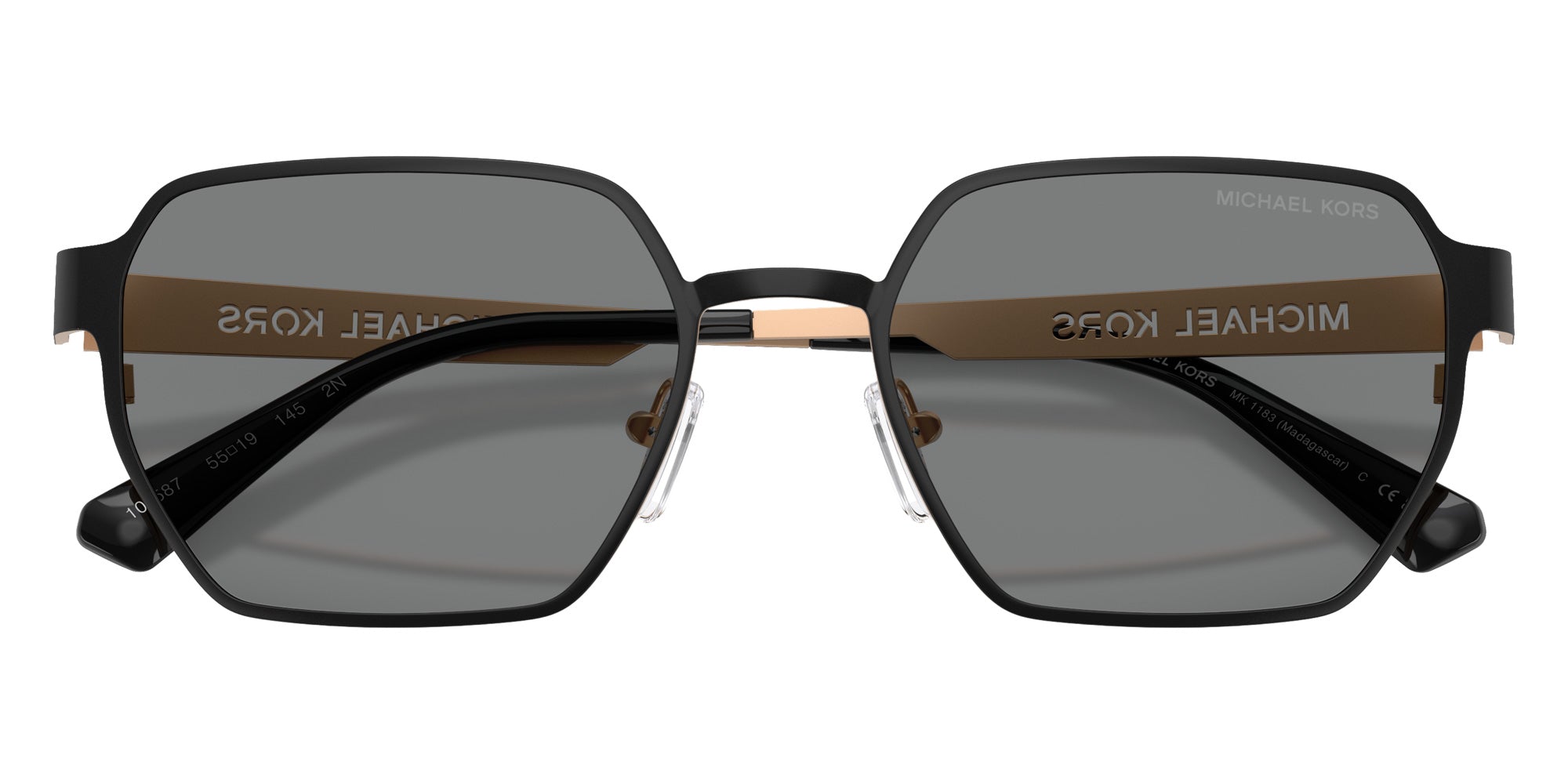 MICHAEL KORS MK1183 Madagascar 100587 55 - Black Matte #id:mk1183100587_s:100120