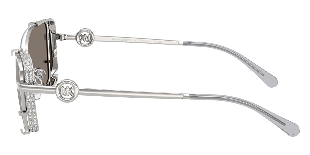 MICHAEL KORS MK1187 Andros 18936G 56 - Silver / Gray Mono Silver Mirrored #id:mk118718936g_s:104110