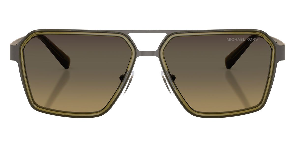 MICHAEL KORS MK1188 Oxford 10020N 57 - Gunmetal Matte / Olive Gradient #id:mk118810020n_s:100100