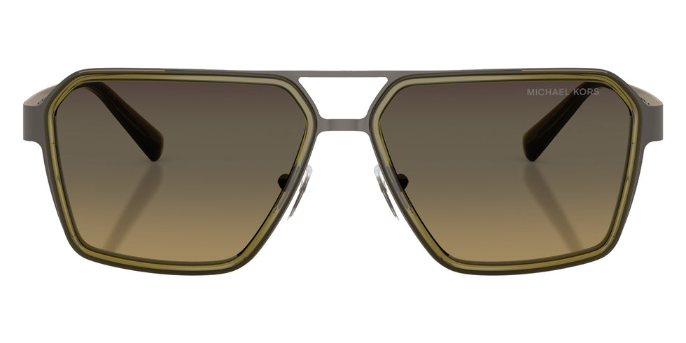 MICHAEL KORS MK1188 Oxford 10020N 57 - Gunmetal Matte / Olive Gradient #id:mk118810020n_s:100100