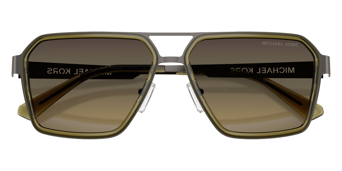 MICHAEL KORS MK1188 Oxford 10020N 57 - Gunmetal Matte / Olive Gradient #id:mk118810020n_s:100120